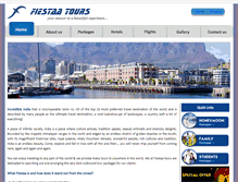 Tablet Screenshot of fiestaatours.com